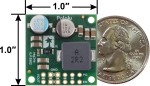 Знижувальний DC-DC перетворювач 12В 4.5А D42V55F12 (вх. напр. до 60В) від Pololu