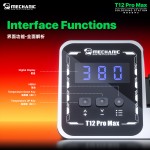 Паяльная станция Mechanic T12 Pro Max 120Вт с интеллектуальным PID-контролем температуры