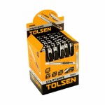 Ніж Tolsen Tools сегментний сталевий 9 мм