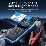 Многофункциональный автомобильный тестер аккумуляторов FNIRSI® BTM-24 2000A CCA 12В/24В