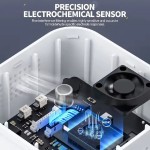 Анализатор качества воздуха FNIRSI® SFD-02 4-в-1 с сенсорным экраном, детектор формальдегида, тестер температуры