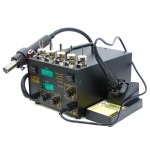 Паяльная станция Baku BK702B/BK702L компрессорная, фен, паяльник