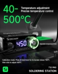 Паяльна станція Mechanic T12 Pro (40-500°С/220В/75Вт)