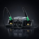 Паяльная станцыя Mechanic A210 Max (2 ручки / 180-450°C / 100Вт)