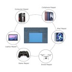 Коврик монтажный силиконовый термостойкий BAKU BA-695, 450x300 мм, 500°C