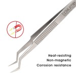 Пинцет для SMD пайки BAKU BA-7sa-14