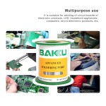 Припой с канифольным сердечником BAKU BK-10002 0.5мм 50г
