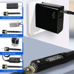 Портативний паяльник SEQURE S99 з підтримкою живлення PD/QC/DC/PPS, сумісний із наконечником C245