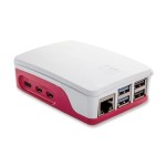 Корпус червоно-білий для Raspberry Pi 5 офіційний (SC1159)