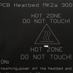 Нагрівальна платформа Heating Bed MK2A 300х200мм 12В