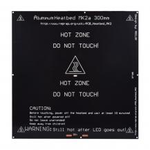 Нагревательная платформа heating bed MK2a 300х300х3мм 12/24В
