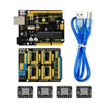 CNC Шилд для Arduino UNO з A4988 драйверами GRBL сумісний