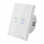 Двойной WiFi+Rf выключатель SONOFF T1EU2C