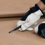 Нож сегментный 9 мм, металлический, STORM INTERTOOL HT-0513