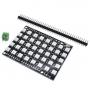 Шилд матрицы светодиодов 8x5 WS2812 для Arduino
