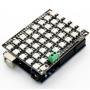 Шилд матрицы светодиодов 8x5 WS2812 для Arduino