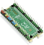 Прозрачный акриловый корпус для Raspberry Pi Pico от Waveshare