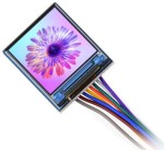 0.85" модуль РК-дисплея, IPS, 128×128, SPI, 65 тис. кольорів