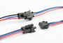 Коннектори JST 3pin тато-мама 22AWG (1 пара)