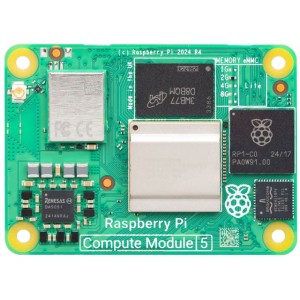 Raspberry Pi Compute Module 5 (CM5) 16ГБ RAM/16ГБ eMMC, Wi-Fi (CM5116016)