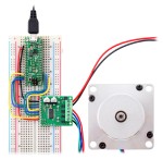 Мощный драйвер шагового двигателя Pololu High-Power Stepper Motor Driver 36v4