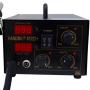 Паяльная станция 2в1 HandsKit 852D+, паяльник + компрессорный фен, 2 дисплея Паяльная станция 2в1 HandsKit 852D+, паяльник + компрессорный фен, 2 дисплея