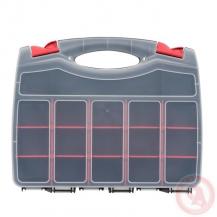 Органайзер пластиковий, 15", 2 в 1, 380x290x80 мм INTERTOOL BX-4005