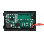 Цифровой автомобильный вольтметр 12В с портами USB на 5В