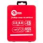 Набір свердел по металу HSS 13 шт (2.0-8.0) INTERTOOL SD-0114