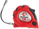 Рулетка с металлическим полотном 5мx19мм "Супер Магнит" blister INTERTOOL MT-0305