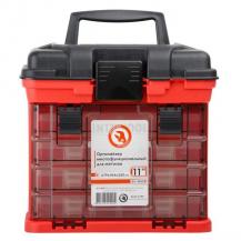 Органайзер для метизів з висувними секціями 11", 279х184х260 мм INTERTOOL BX-4020