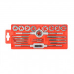 Набор плашек M3-M12 и метчиков M3-M12, 20ед. INTERTOOL SD-8020