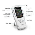 Цифровой детектор BOSEAN T-Z01 PRO (T/RH CO2 TVOC HCHO PM2.5)