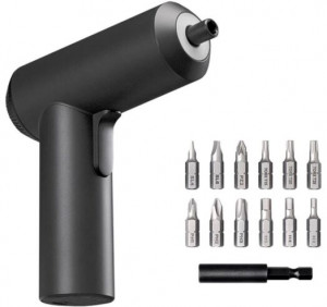 Аккумуляторный шуруповерт Xiaomi Mijia Electric Screwdriver + 12 насадок MJDDLSD001QW (DZN4019TW)