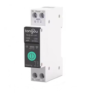 1-фазне WIFI-реле 230V/63A (SY1) на DIN-рейку Tuya (Metering)