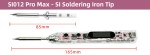 Портативный паяльник SEQURE SI012 Pro Max + жало T12-K