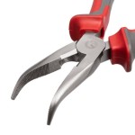 Долгогубцы изогнутые 160 мм, С55 INTERTOOL HT-0131