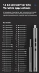 Акумуляторна викрутка з набором біт 57 в 1 UF-TOOLS