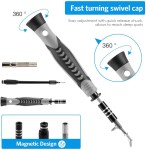 Ручна викрутка з набором біт 130 в 1 UF-TOOLS