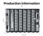 Ручна викрутка з набором біт 1260 в 1 UF-TOOLS