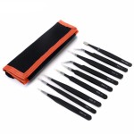 Набір антистатичних пінцетів 9 од. UF-TOOLS