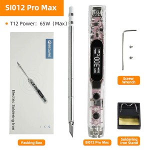 Портативный паяльник SEQURE SI012 Pro Max + жало T12-K