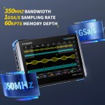 FNIRSI® DPOS350P 4-в-1 350 МГц 1GSPS планшетний осцилограф/генератор сигналів/аналізатор спектру/аналізатор частотної характеристики