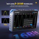 FNIRSI® DPOS350P 4-в-1 350 МГц 1GSPS планшетний осцилограф/генератор сигналів/аналізатор спектру/аналізатор частотної характеристики