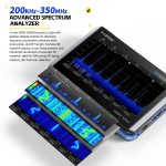 FNIRSI® DPOS350P 4-в-1 350 МГц 1GSPS планшетний осцилограф/генератор сигналів/аналізатор спектру/аналізатор частотної характеристики