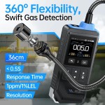 Портативний газоаналізатор горючих газів FNIRSI® GD-02 для вимірювання метану, пропану, ізобутану