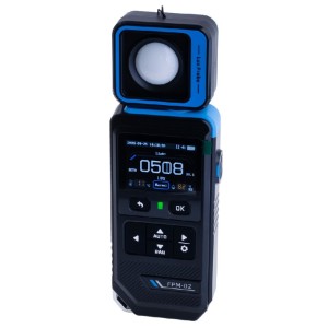 Люксметр FNIRSI® FPM-02 Вимірювач освітленості з кольоровим екраном 3 в 1