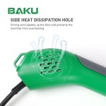 Термофен BAKU BK-8034 650W/220V, температурныq режим 100ºC-500ºC