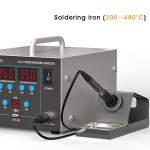 Паяльна станція 2 в 1 для SMD-компонентів BAKU BA-8702D