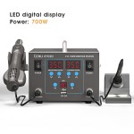 Паяльна станція 2 в 1 для SMD-компонентів BAKU BA-8702D